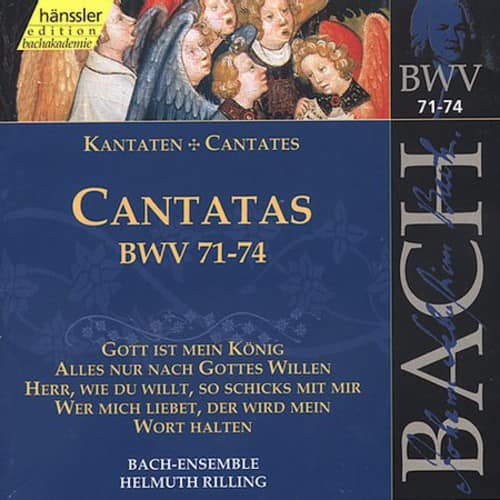 Helmuth Rilling - Sacred Cantatas BWV 71-74  - COMPACT DISCS