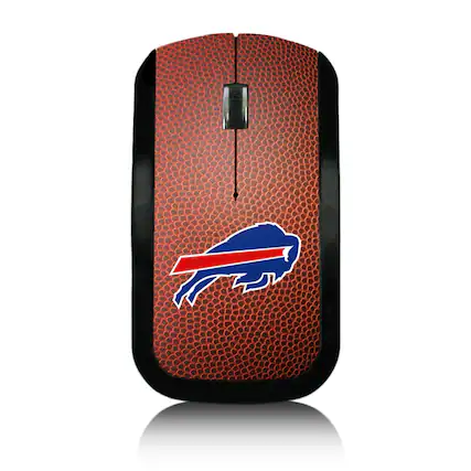 Front. Keyscaper - Buffalo Bills Football Design Wireless Mouse - Multicolor.