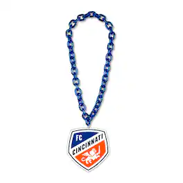 WinCraft - FC Cincinnati Big Chain Logo Necklace - Multicolor