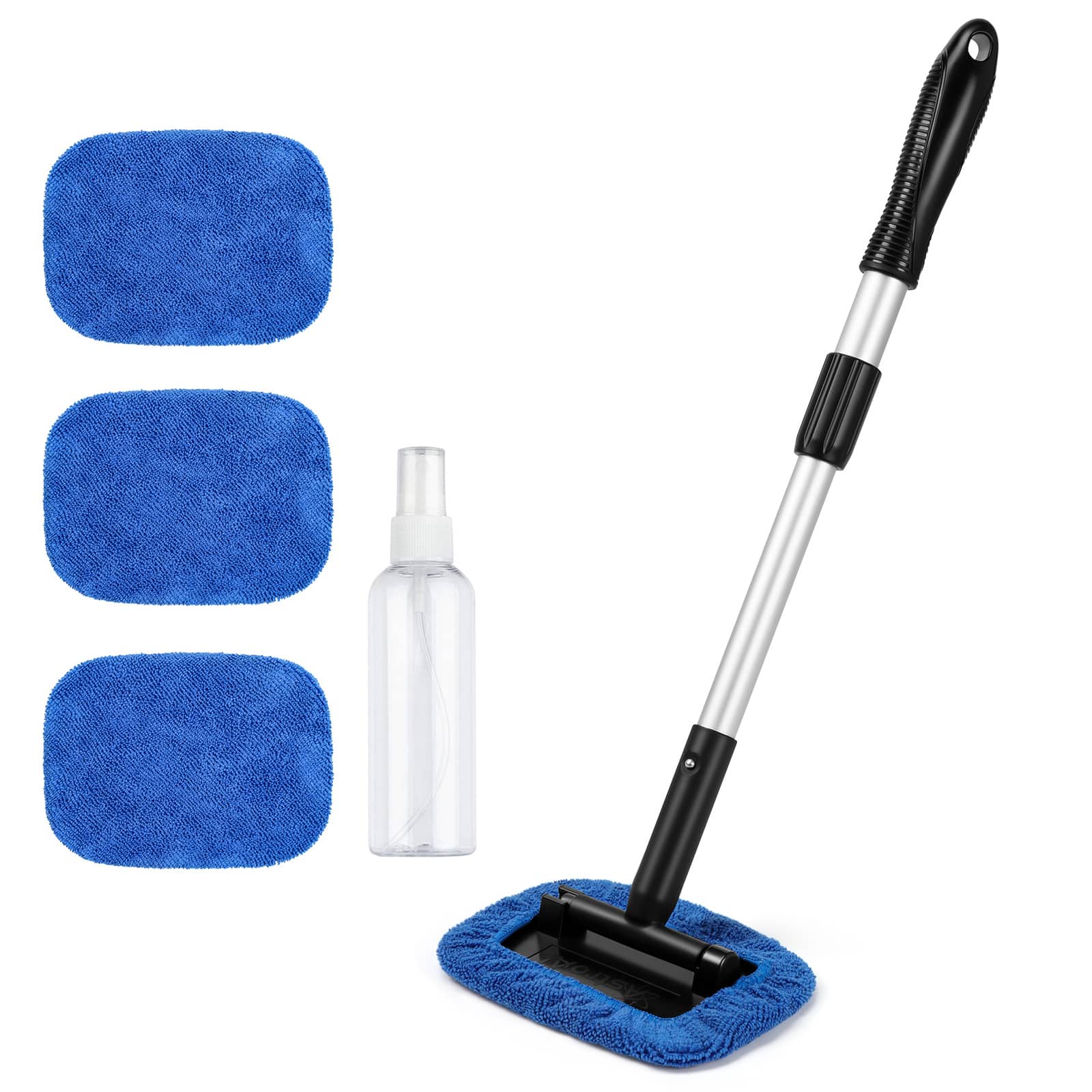 AstroAI - Microfiber Cleaning Cloths, car wash kit with towels for windshield and window cleaning, ideal for gifts