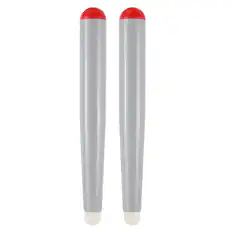 Front. Unique Bargains - 2pcs Infrared Touch Screen Pen Whiteboard Optical Stylus Pens for Education Electronic Whiteboard Presentations - Red.