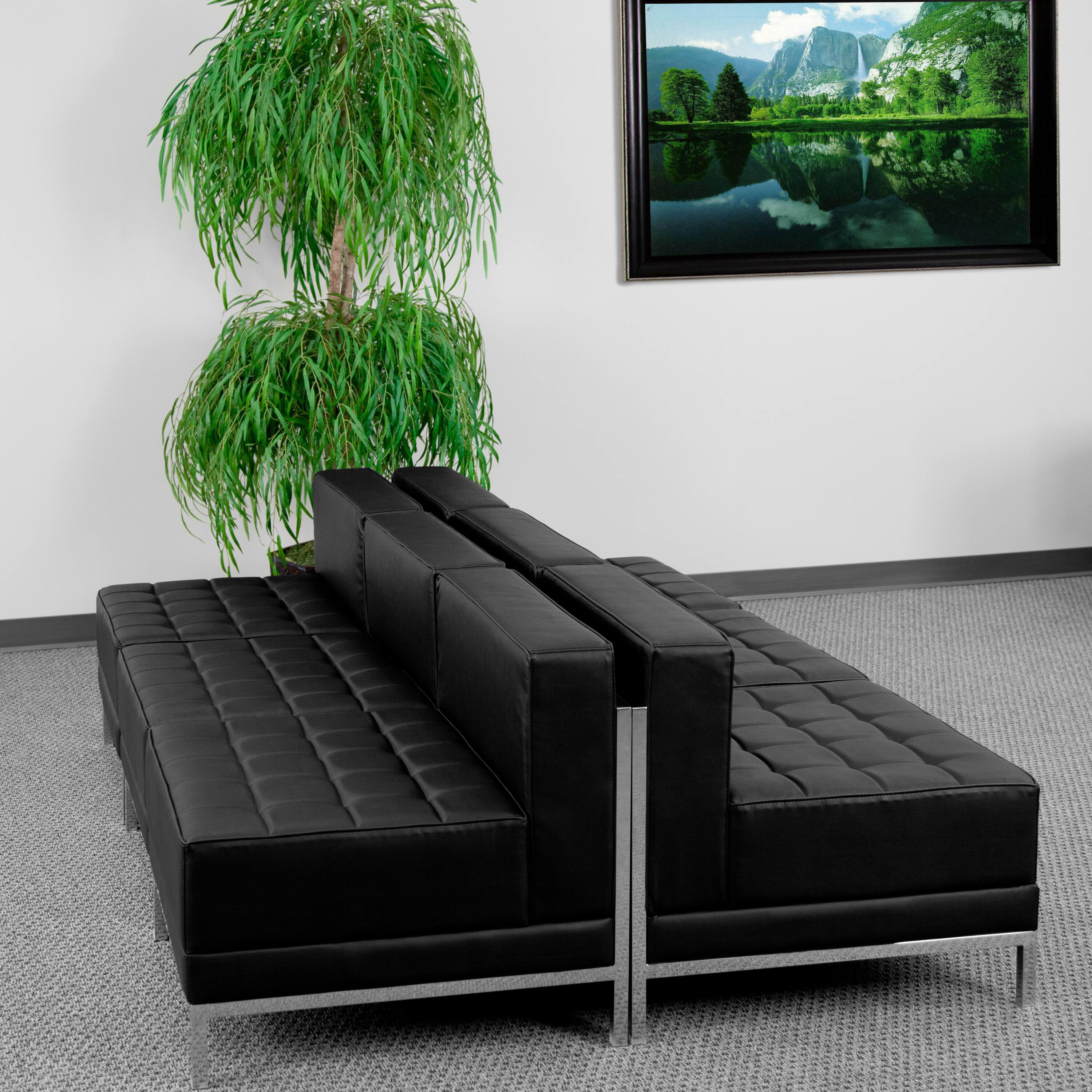Flash Furniture HERCULES Imagination Series LeatherSoft Lounge Set with ...