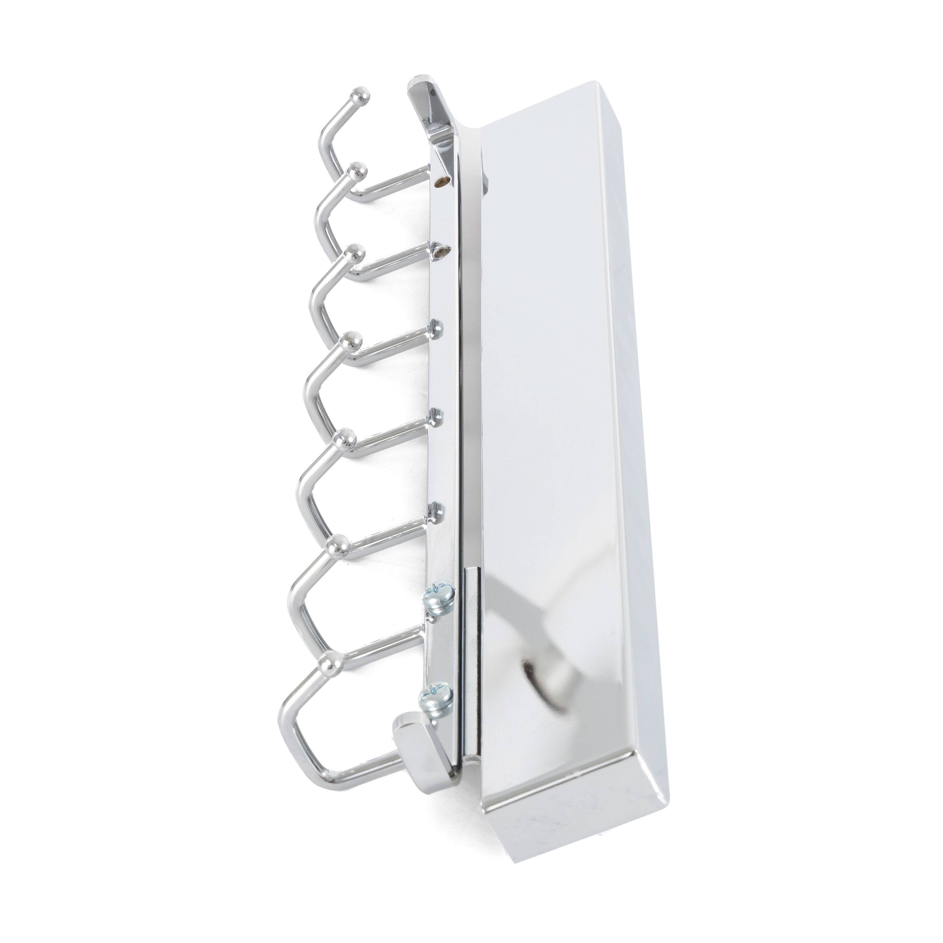 Alt View 7. Rev-A-Shelf - Rev-A-Shelf Sidelines 14" Deluxe Belt Rack Organizer, CBRSL-14-CR-1 (2 Pack) - Chrome.