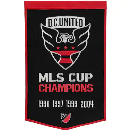 D.C. UNITED
MLS CUP CHAMPIONS
1996 1997 1999 2004