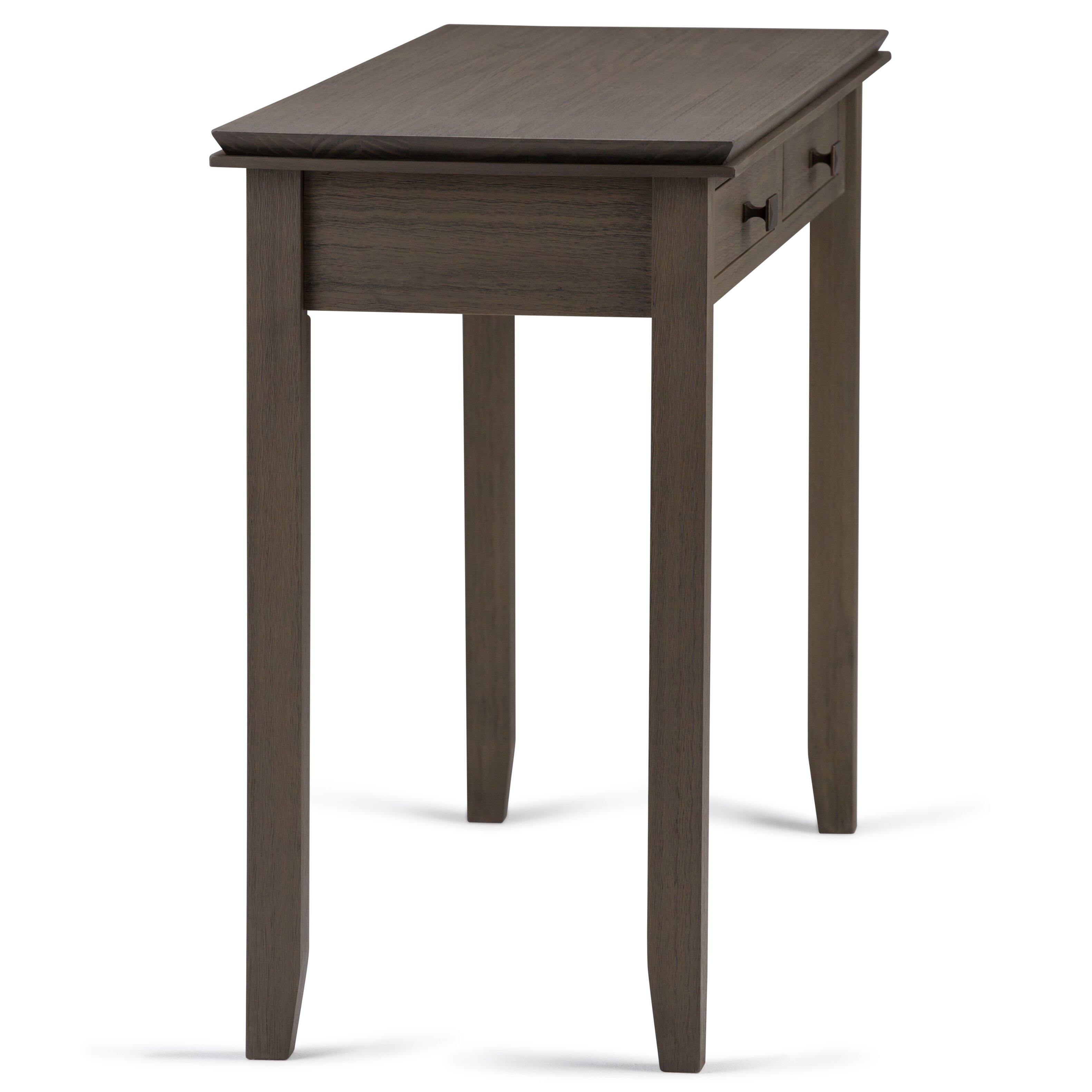 Alt View 16. Simpli Home - Artisan Console Sofa Table - Farmhouse Grey.