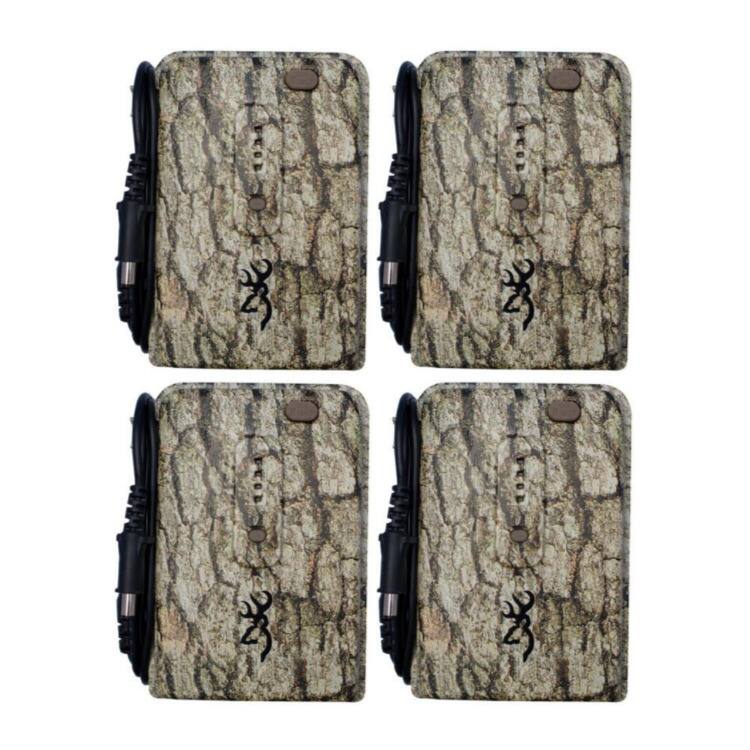 Angle. Browning - Browning Trail Cameras External Battery Power Pack (4-Pack).