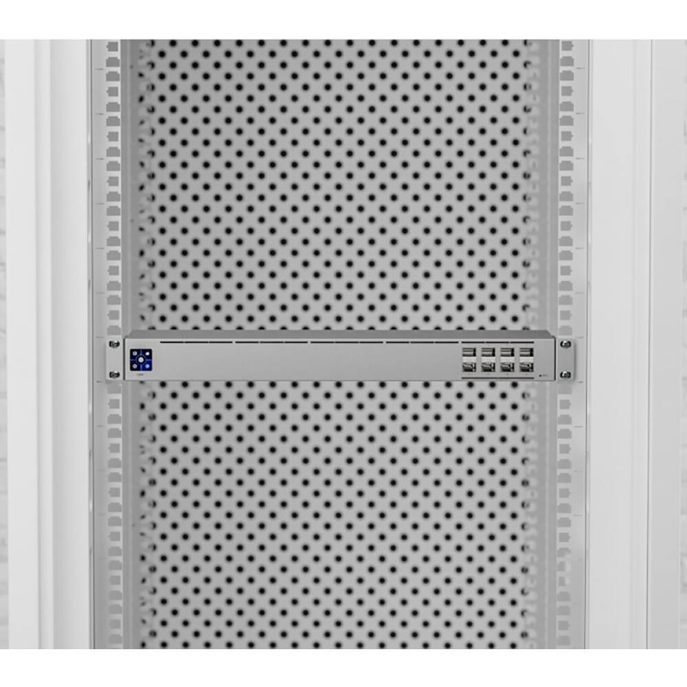 Alt View 3. Ubiquiti - 8-Port 10G SFP+ Managed Aggregation Switch USW-Aggregation - Gray.