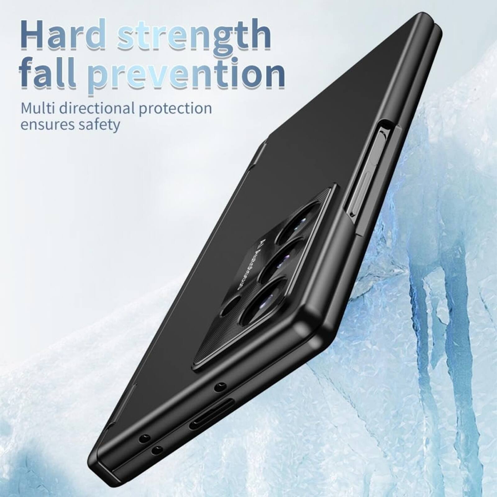 Hard strength fall prevention  
Multi directional protection ensures safety