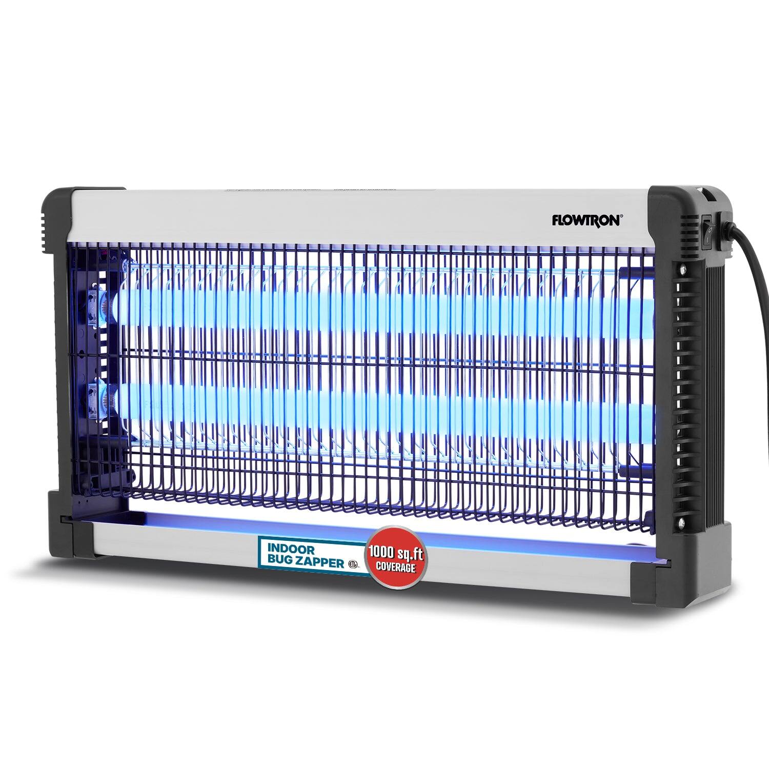 FLOWTRON INDOOR 1000 sq.ft BUG ZAPPER COVERAGE