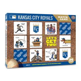 YouTheFan - Kansas City Royals Licensed Memory Match Game - Multicolor