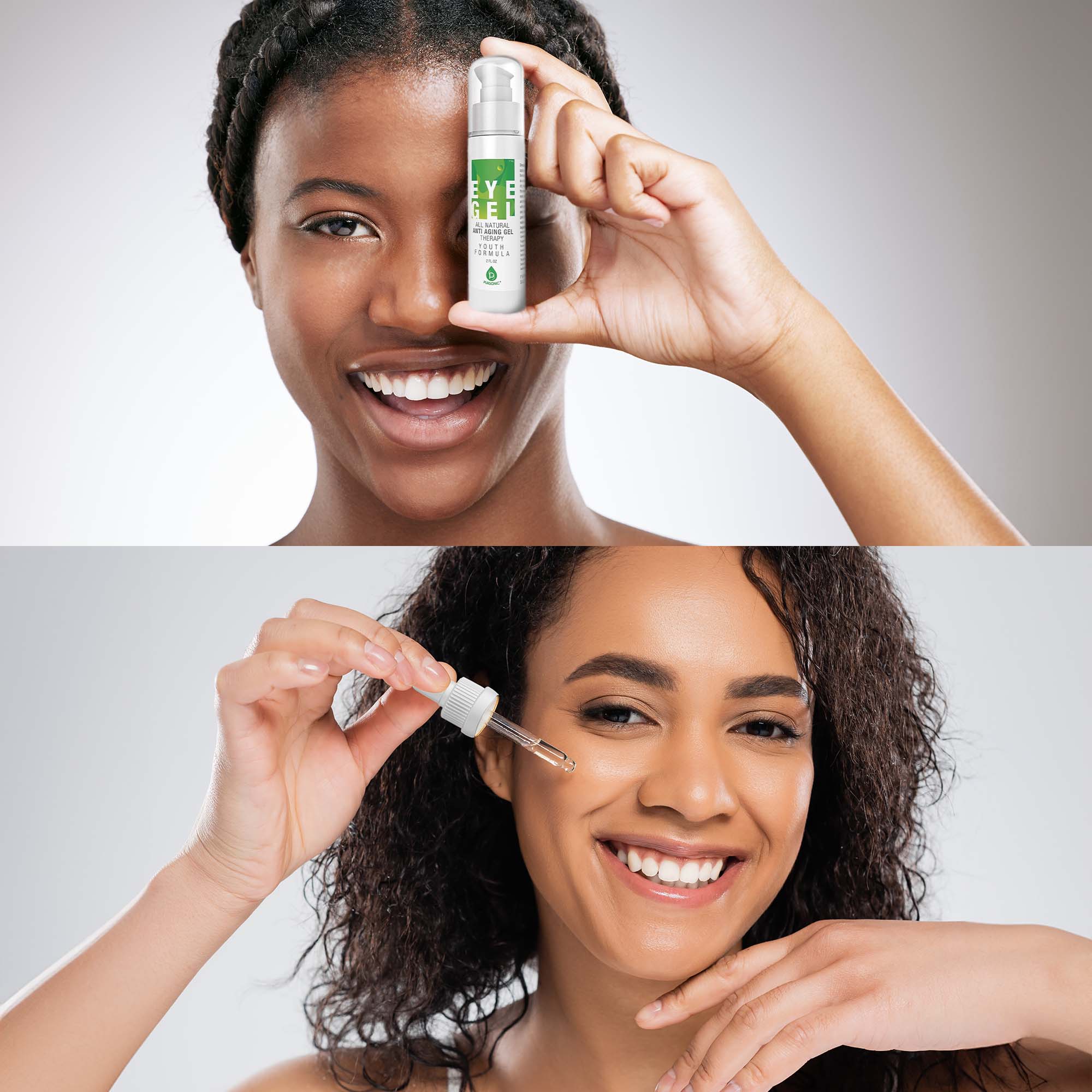 EYE GEL  
ANTI-AGING GEL  
FOR THE EYES  
100% NATURAL  
ORGANIC  
VITAMIN E  
VITAMIN C  
VITAMIN A