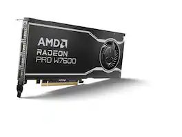 AMD - Radeon Pro W7600 100-300000077 8GB 128-bit GDDR6 PCI Express 4.0 x8 Graphics Card