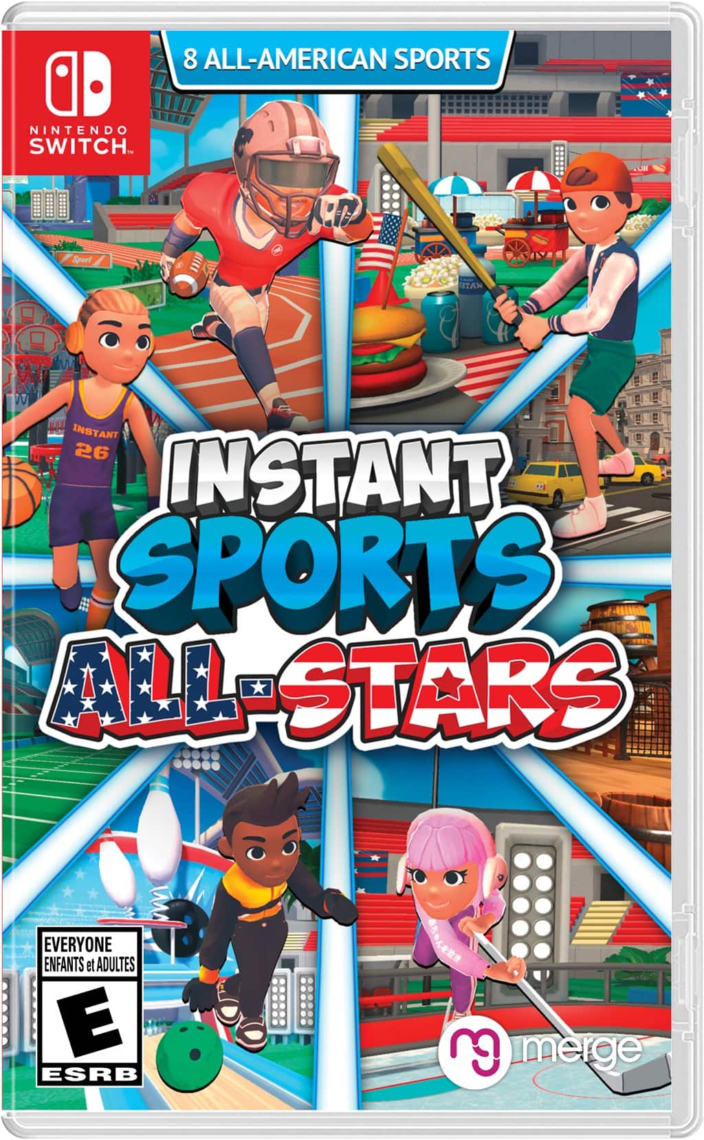 Front. Merge Games - Instant Sports All-Stars.