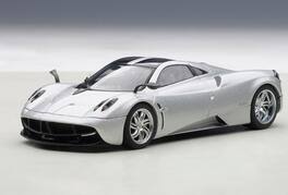 Pagani Huayra Metallic Silver 1/43 Diecast Model Car by Autoart