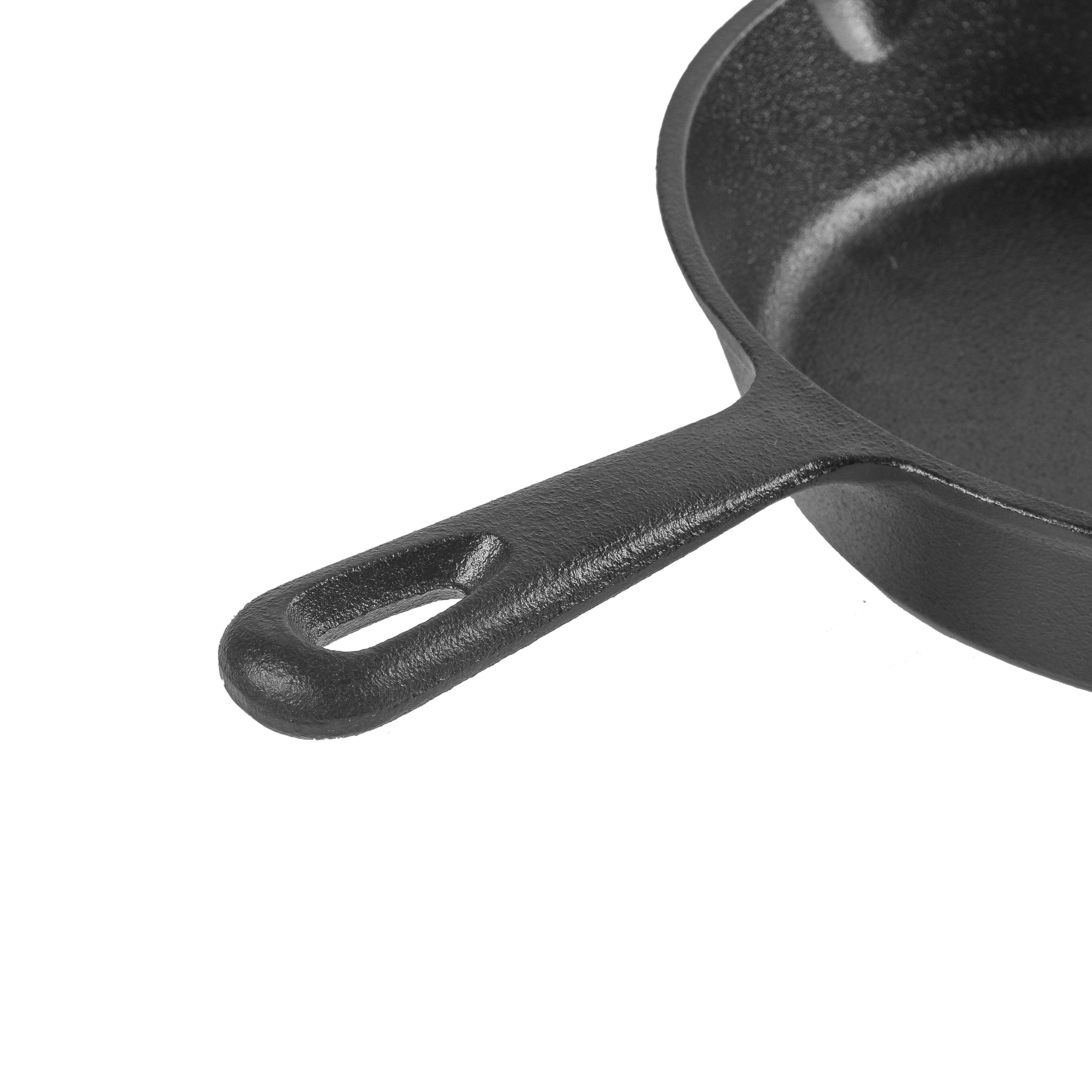 Alt View 1. Commercial Chef - COMMERCIAL CHEF 8 Inch Skillet - Black.