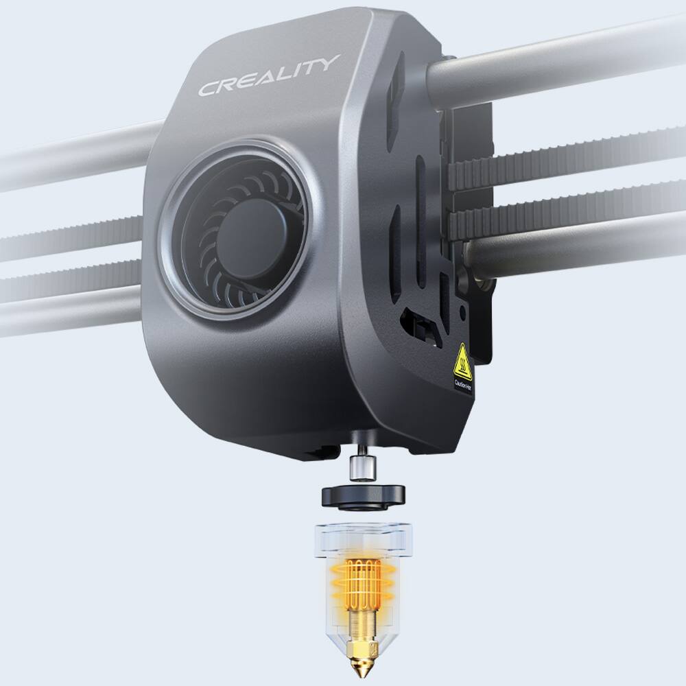 Alt View 16. Creality - K1 3D Printer - Black.