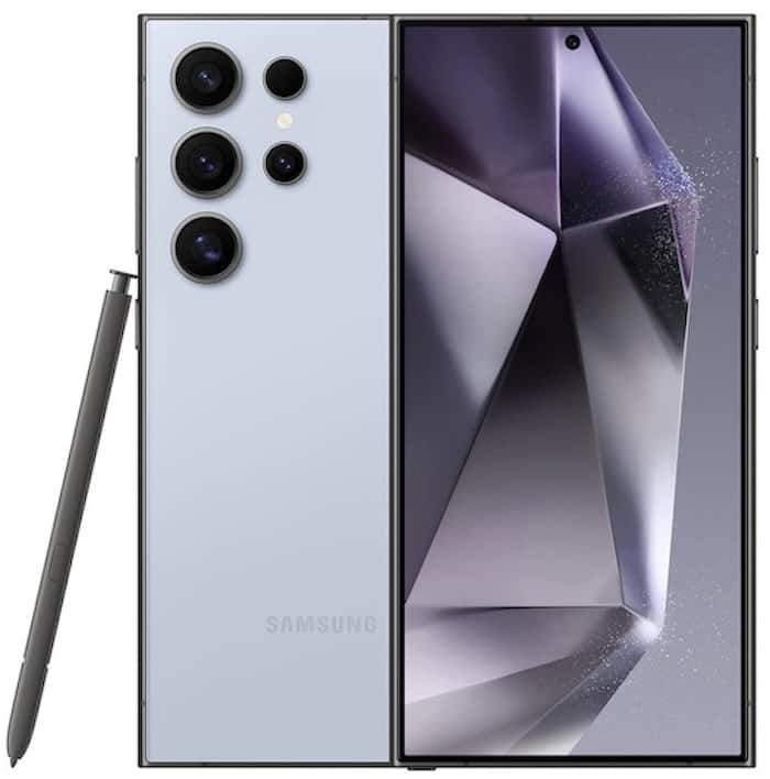 Samsung - Galaxy S24 Ultra 512GB S928U Unlocked - Titanium Blue