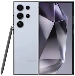 Samsung - Refurbished Excellent - Galaxy S24 Ultra 256GB S928U Unlocked - Titanium Blue