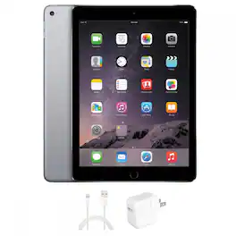 Apple - Refurbished Excellent - 9.7-inch iPad Air 1st Generation (2015) Wi-Fi Only 128GB - Black / Space Gray