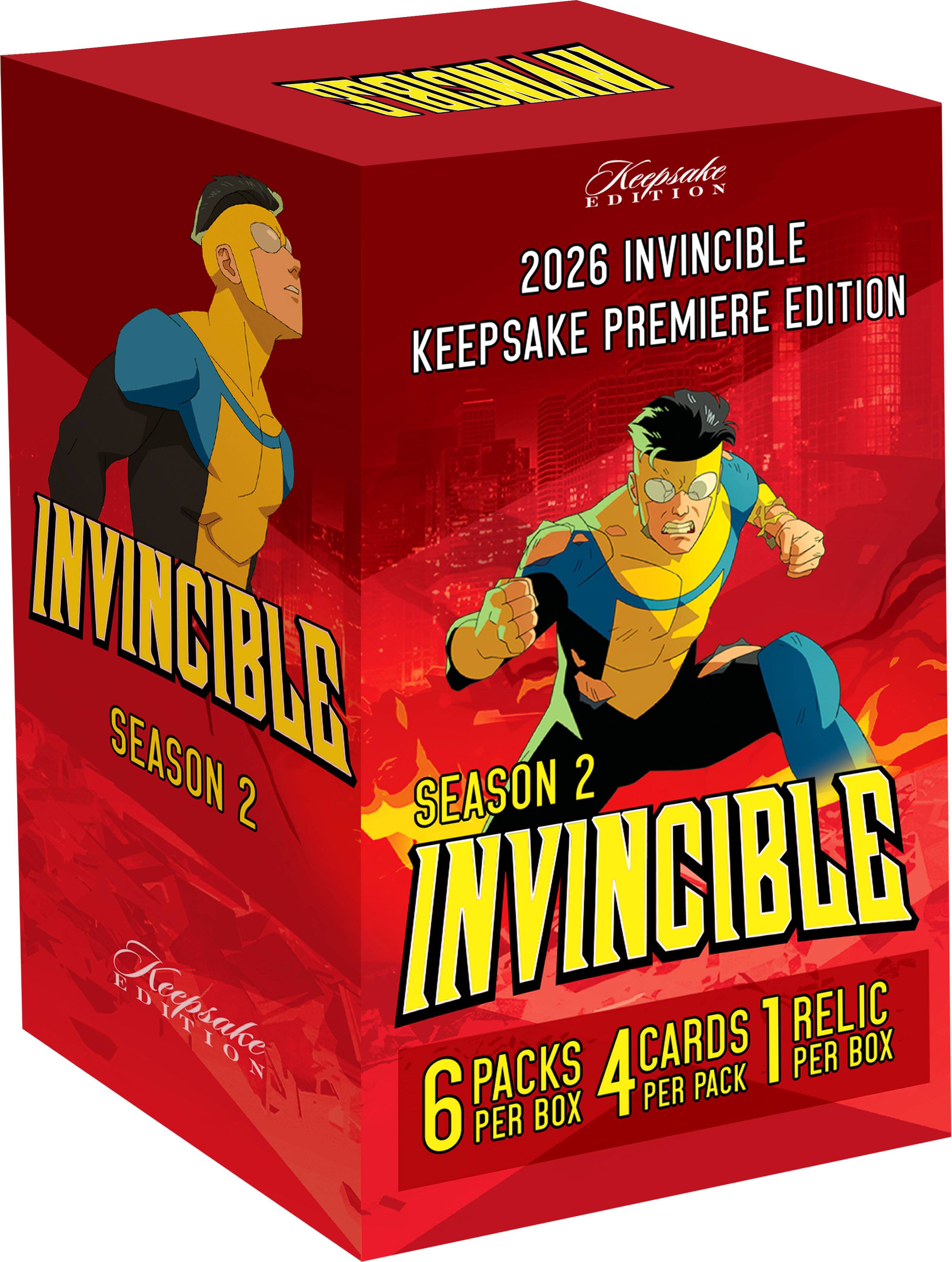 2026 Invincible Season 2 Keepsake Premiere Edition Blaster Box - Best Buy