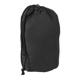 Unique Bargains - Stuff Sack, Sleeping Bag Storage Sack, Waterproof Outdoor Storage, Ultralight Portable Drawstring, 4x8In, for Camping - Black