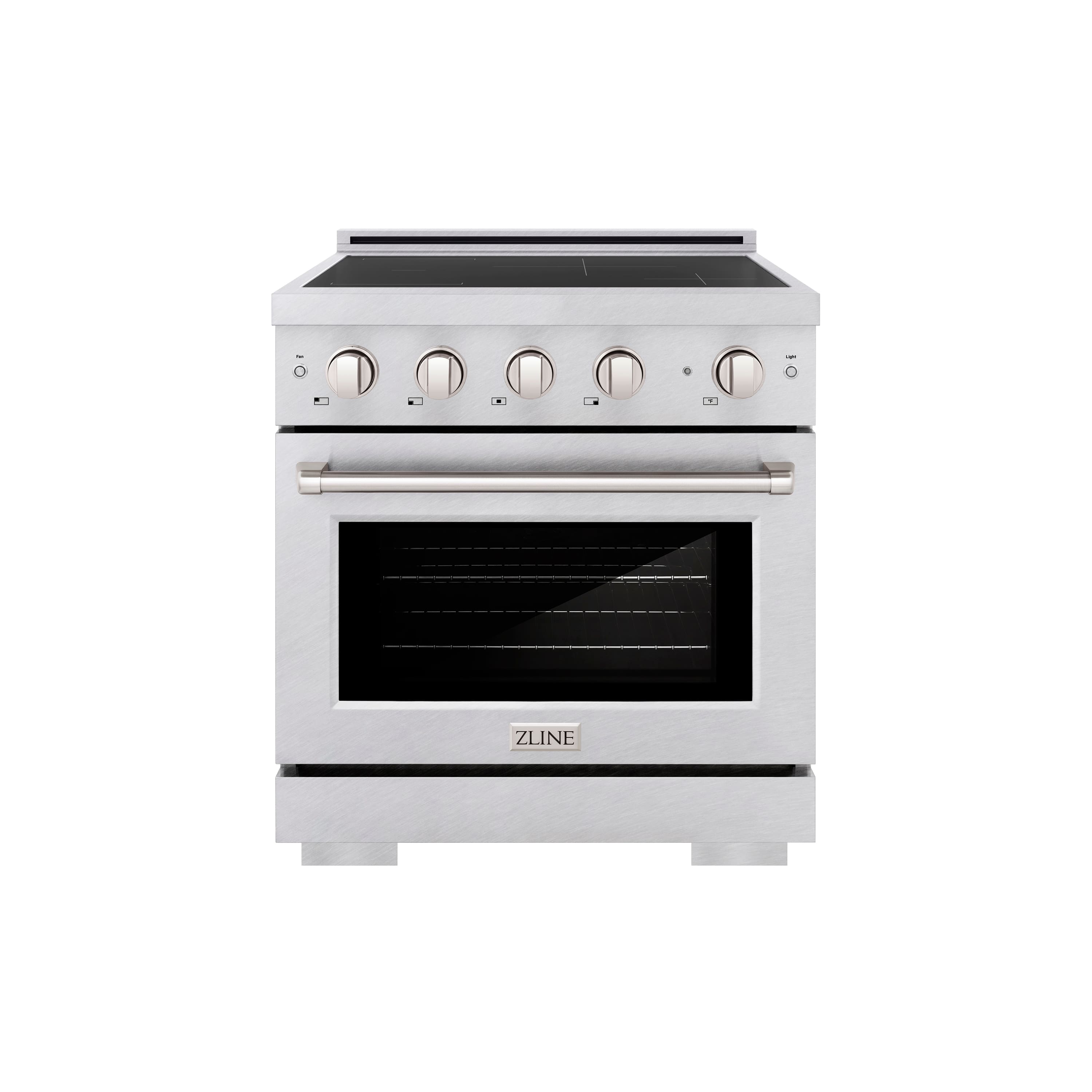 ZLINE - 30 in. 4.2 cu. ft. Paramount Freestanding Induction Range with 4 Burners and Electric Oven - Satin Stainless Steel price history on PriceWatchPro