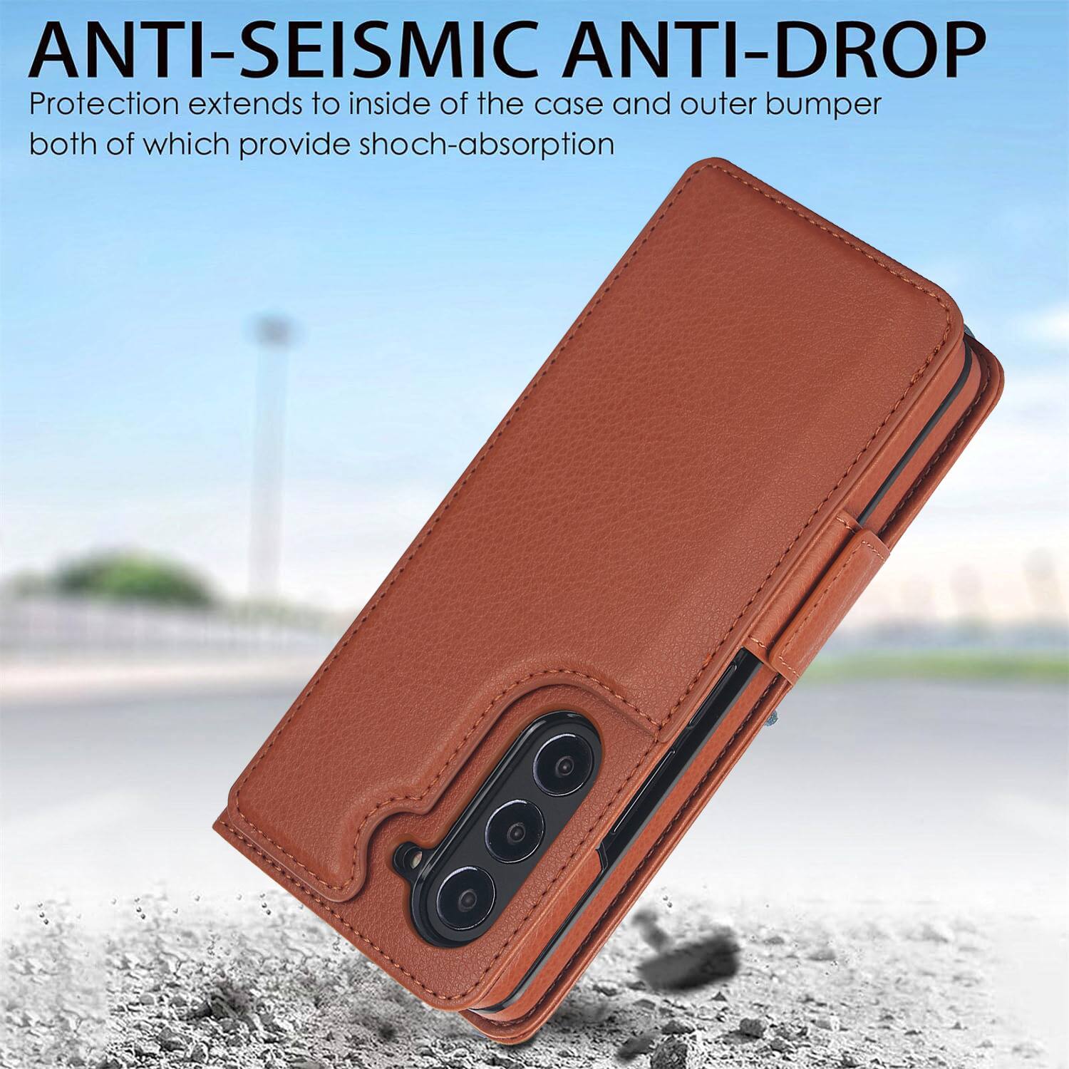 ANTI-SEISMIC ANTI-DROP  
Protection extends to inside of the case and outer bumper both of which provide shock-absorption