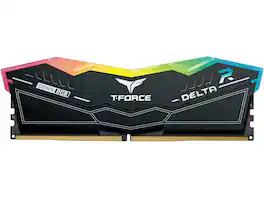 Team Group - Team T-Force Delta RGB 16GB 288-Pin PC RAM DDR5 6000 (PC5 48000) Desktop memory Model FF3D516G6000HC38A01 - Black