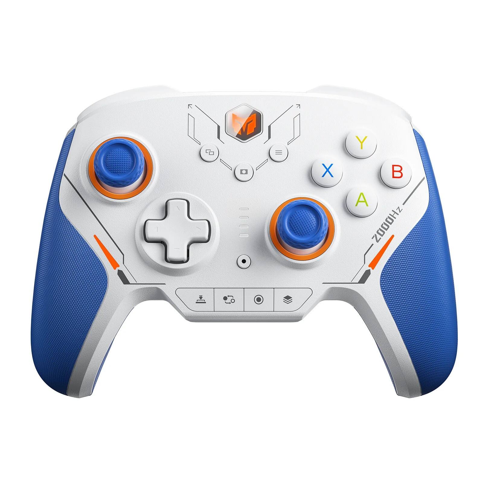 Angle. BigBig Won - BIGBIG WON BLITZ 2 Bluetooth Wireless Controller with ALPS Joystick for Switch, PC, Android and iOS - Blue - Blue.