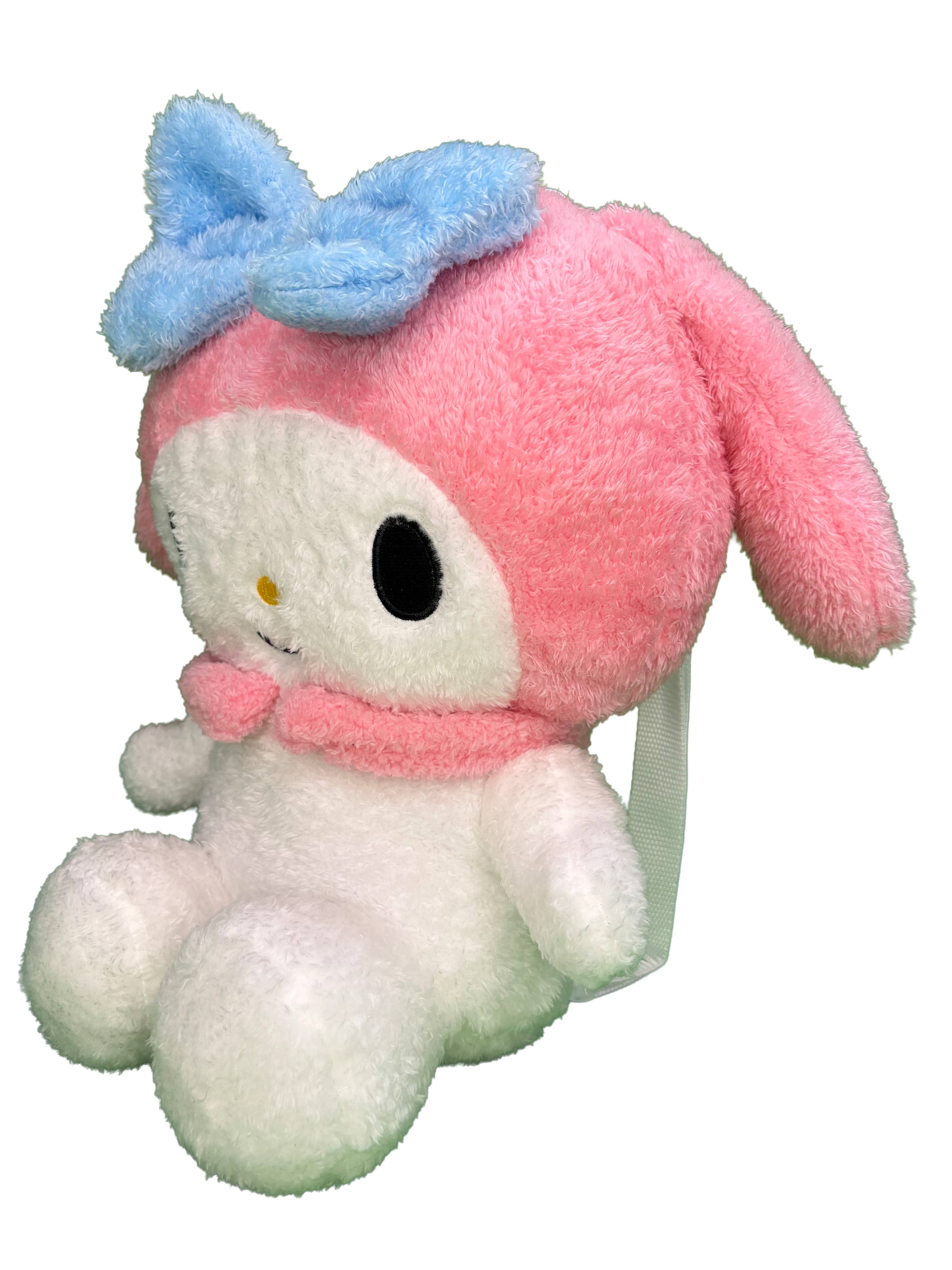 Alt View 2. Hello Kitty - My Melody 16" Chenille Plush Backpack for ages 3+ - Assorted Pre-Pack.