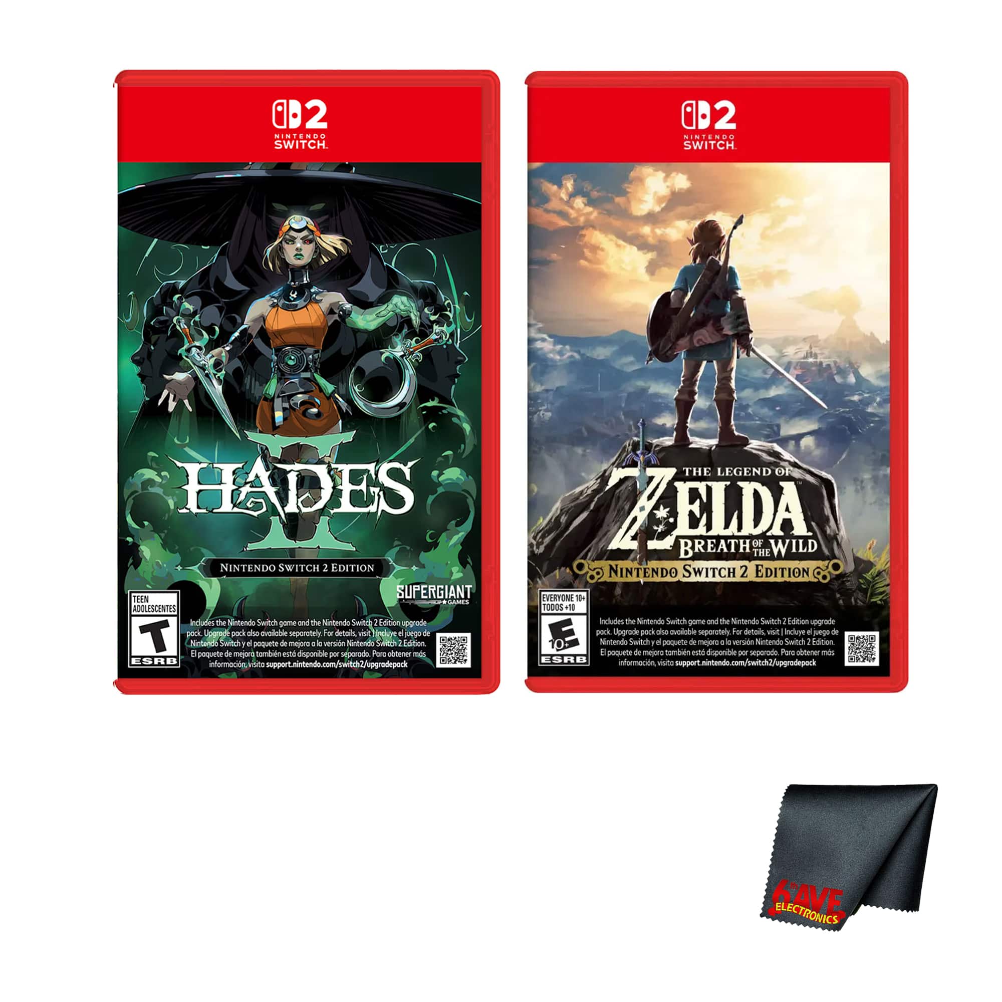 Hades II + Nintendo The Legend of Zelda: Breath of the Wild –  Switch 2 Edition - Nintendo Switch 2