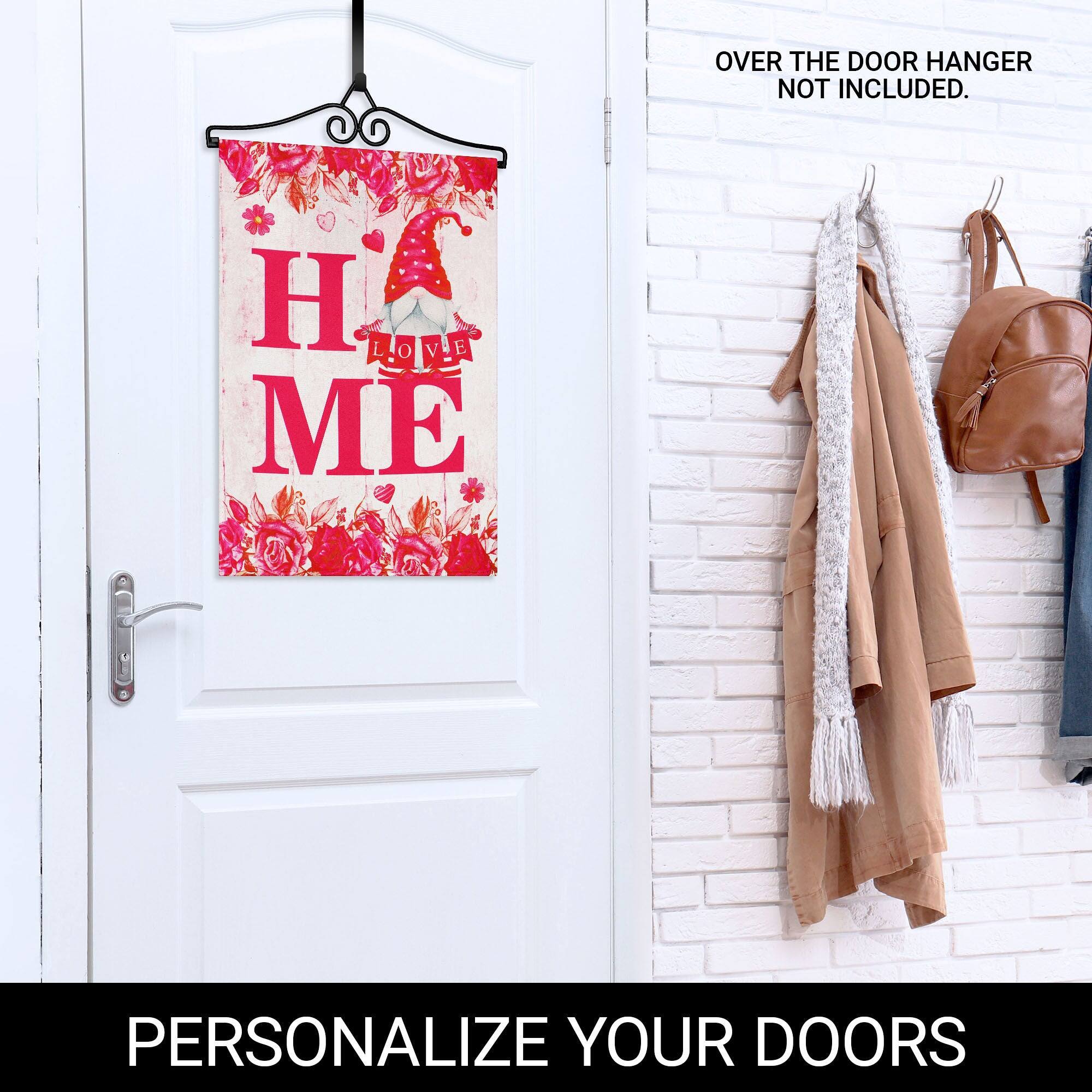 OVER THE DOOR HANGER NOT INCLUDED.

PERSONALIZE YOUR DOORS