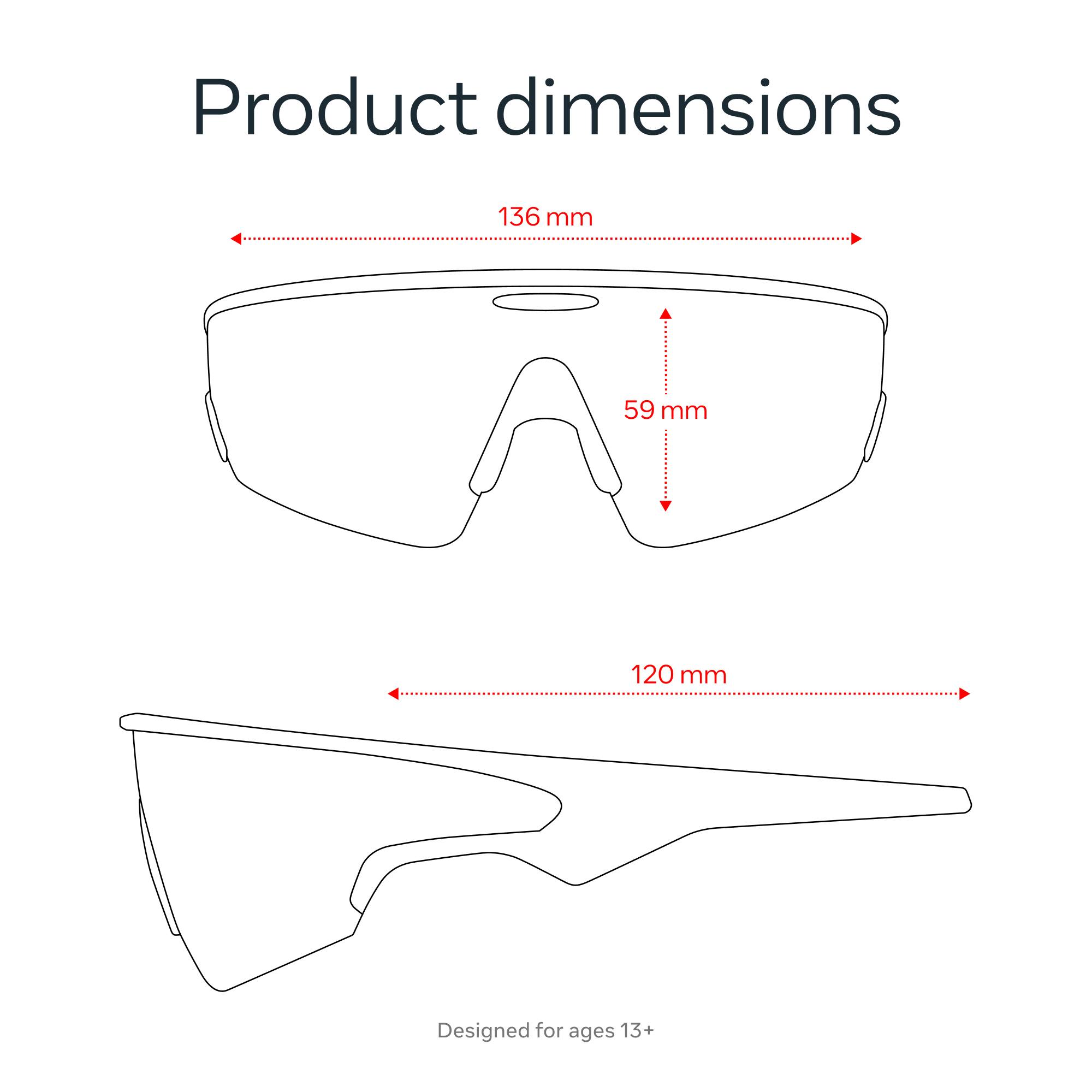 Product dimensions: 136 mm x 59 mm x 120 mm  
Designed for ages 13+