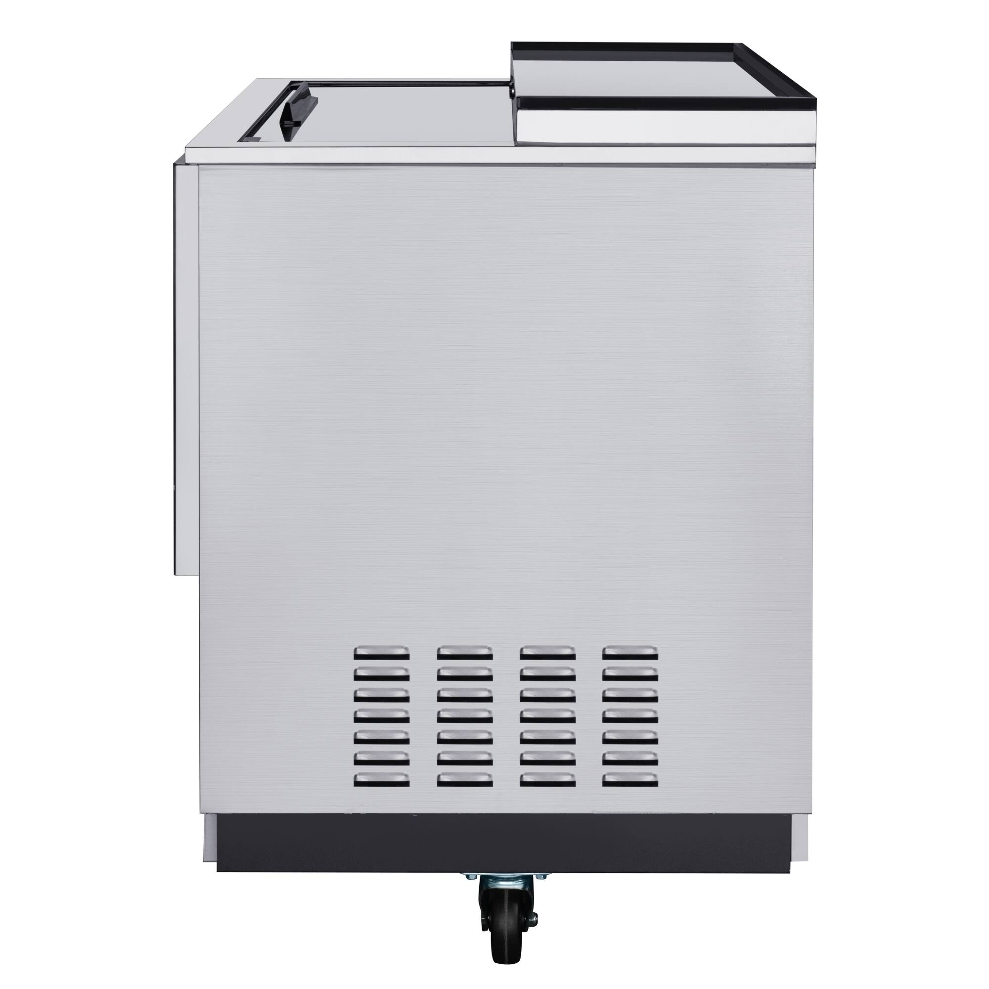 Alt View 3. Koolmore - 36 in. Commercial Bottle Cooler in Stainless-Steel with Built-In Opener, ETL Listed, 9 cu. ft. (KM-BOC36-SS) - Stainless steel.