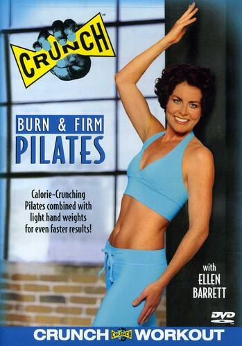 Front. Crunch: Burn & Firm Pilates   - DVD.