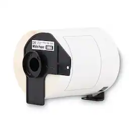 Brother - DK1241 4 in. x 6 in. Die-Cut Shipping Labels - (200 Labels/Roll) - White