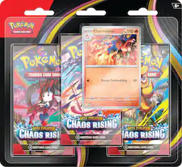 Pokémon - Trading Card Game: Mega Evolution - Chaos Rising 3Pk Booster