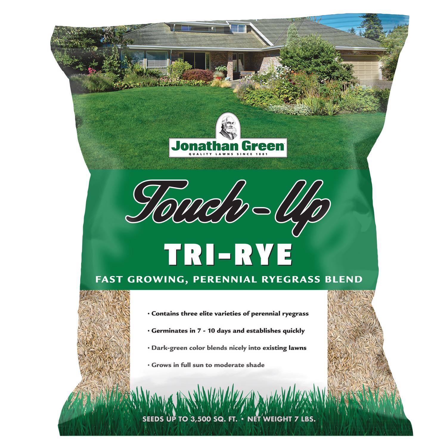 Jonathan Green - Touch-Up Perennial Ryegrass Sun or Shade Grass Seed 7 lb price history on PriceWatchPro