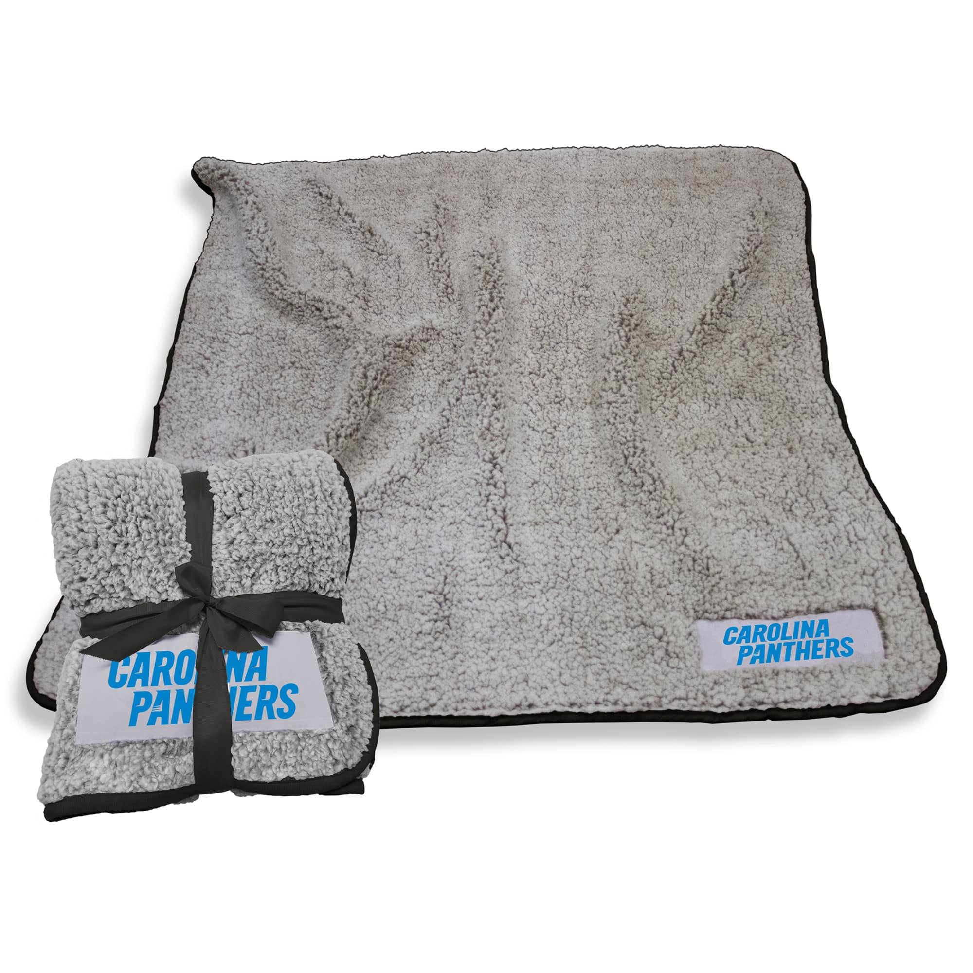 Logo Brands - Carolina Panthers 50" x 60" Frosty Fleece Team Blanket - Multicolor
