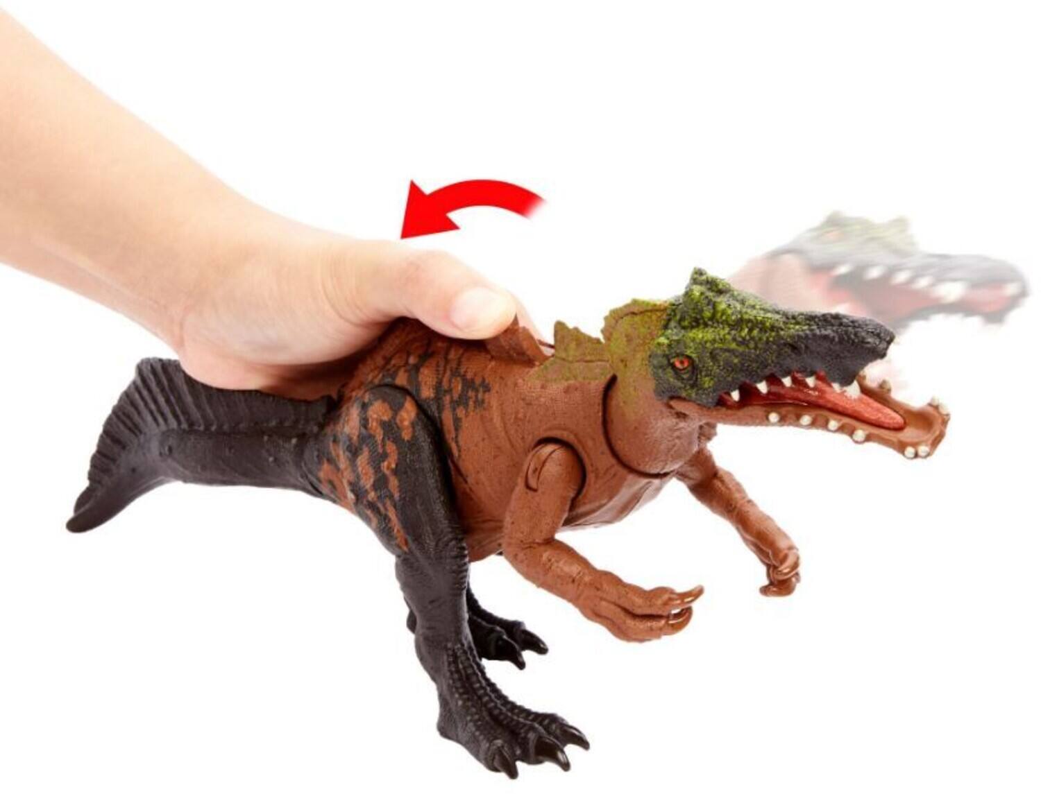 Alt View 2. Mattel - Mattel - Jurassic World - Wild Roar Irritator   - Collectibles - Multicolor.