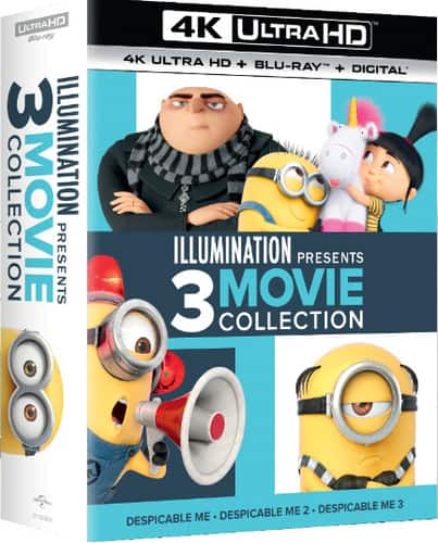 Illumination Presents 3 Movie Collection  - 4K Blu-Ray