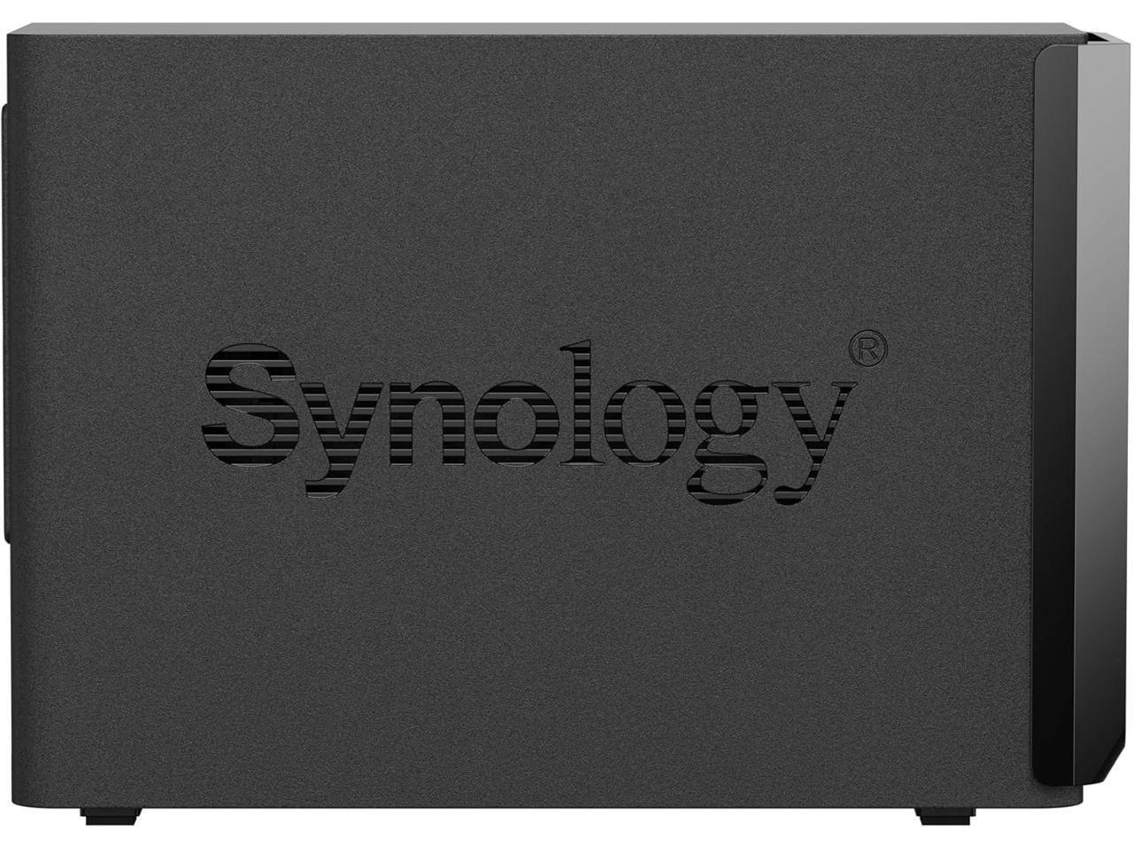 Alt View 2. Synology - Synology DS225+ Diskless System Network - Storage - Black.