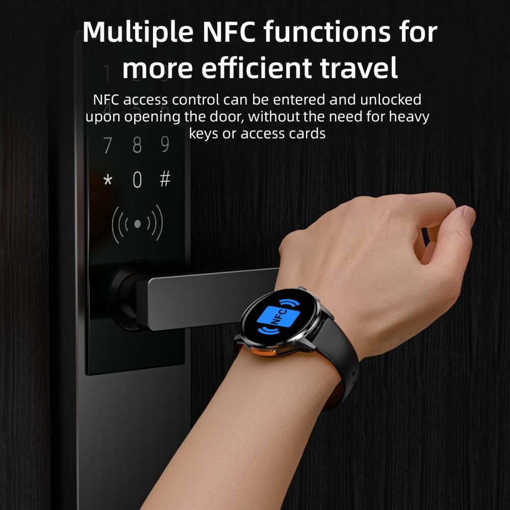 Multiple NFC functions for more efficient travel

NFC access control can be entered and unlocked upon opening the door, without the need for heavy keys or access cards

7 8 9 * 0 #