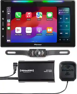 Pioneer - DMH-WT6000NEX 10.1" Digital Multimedia Receiver + Satellite Radio Tuner + Licence Plate Style Backup Camera - Black