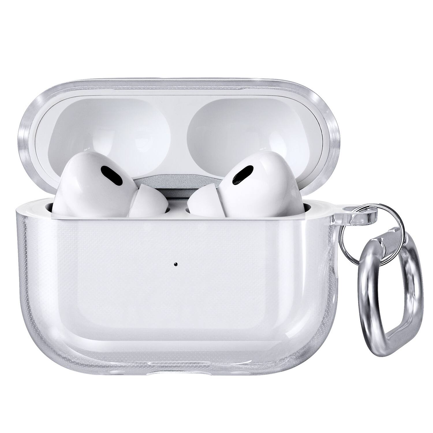 Left. Vena - For Apple Airpods Pro 2 Case Cover with Magsafe, TPU Airpods Pro 2 Case 2nd Generation Wireless Charging Clear - Clear.