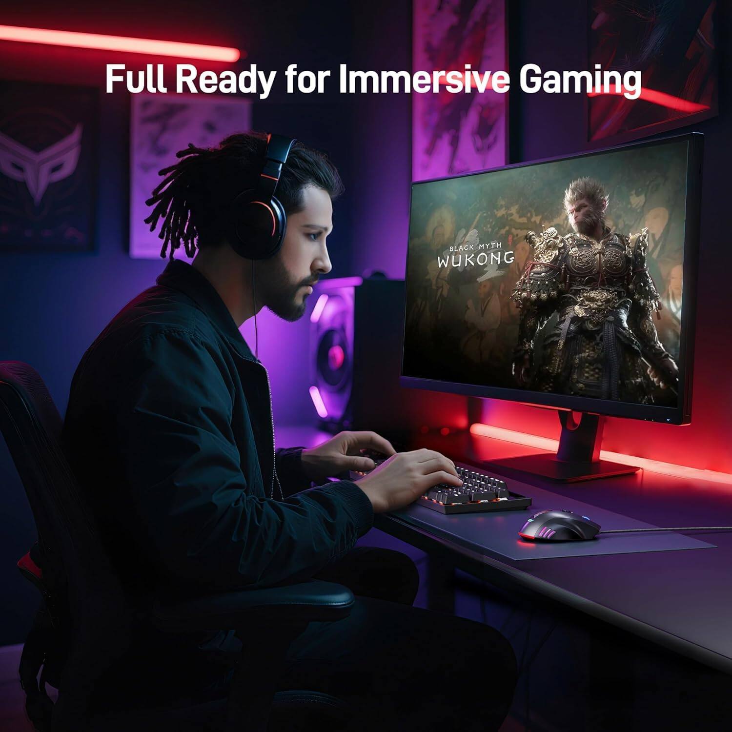 Full Ready for Immersive Gaming

BLACK MYTH WUKONG