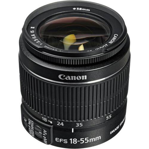 58mm - IS 1.3.5-5.6 m-s CANON 1ON7 Canon ONI FOFF STABILIZER 18 I AFI rMF 55 24 35 ST IMAGE EFS 18-55mm