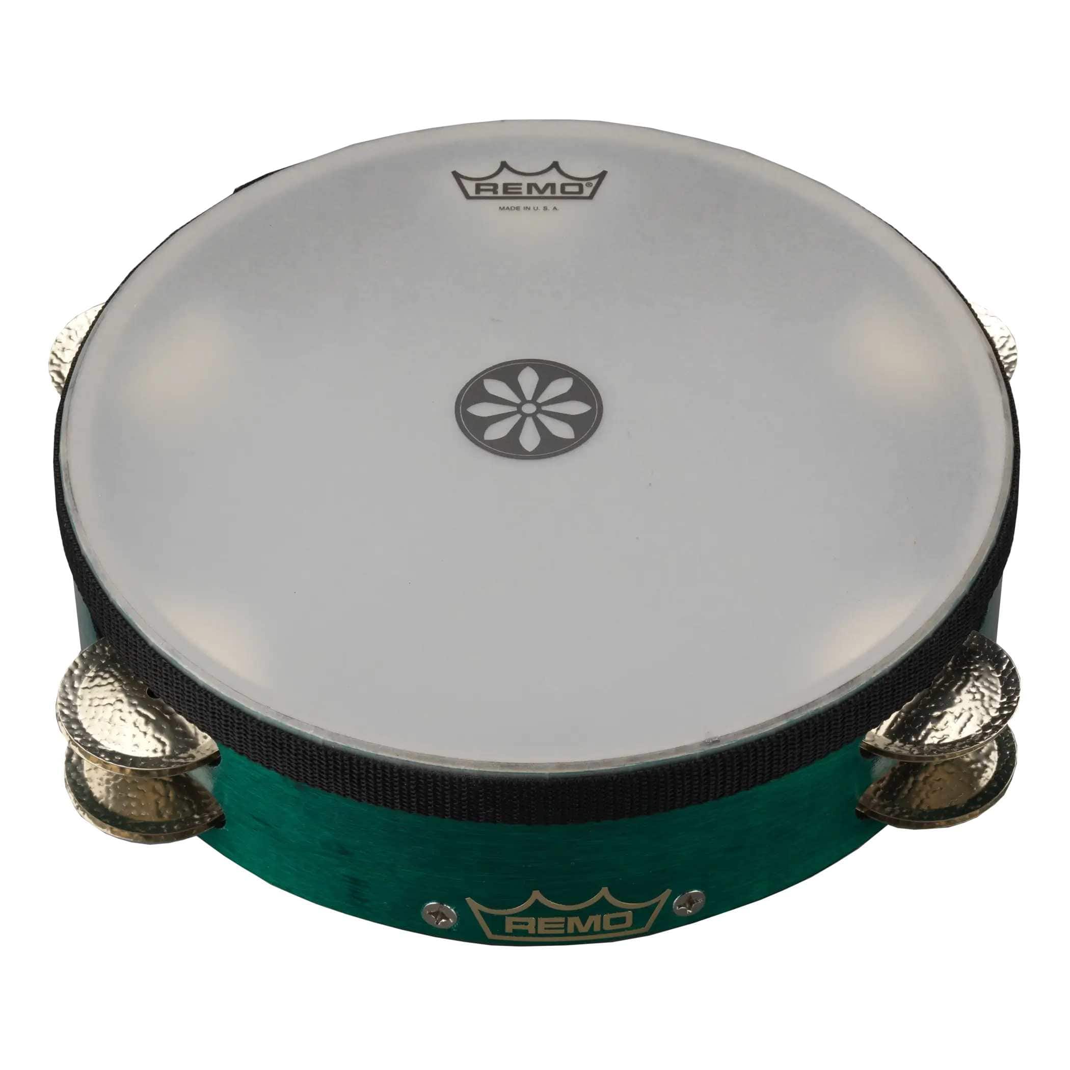 Remo - Tambourine, Lotus, 10 X 2-5/8, Fixed Renaissance, German Silver Jingles, 5 Pairs X 2 price history on PriceWatchPro