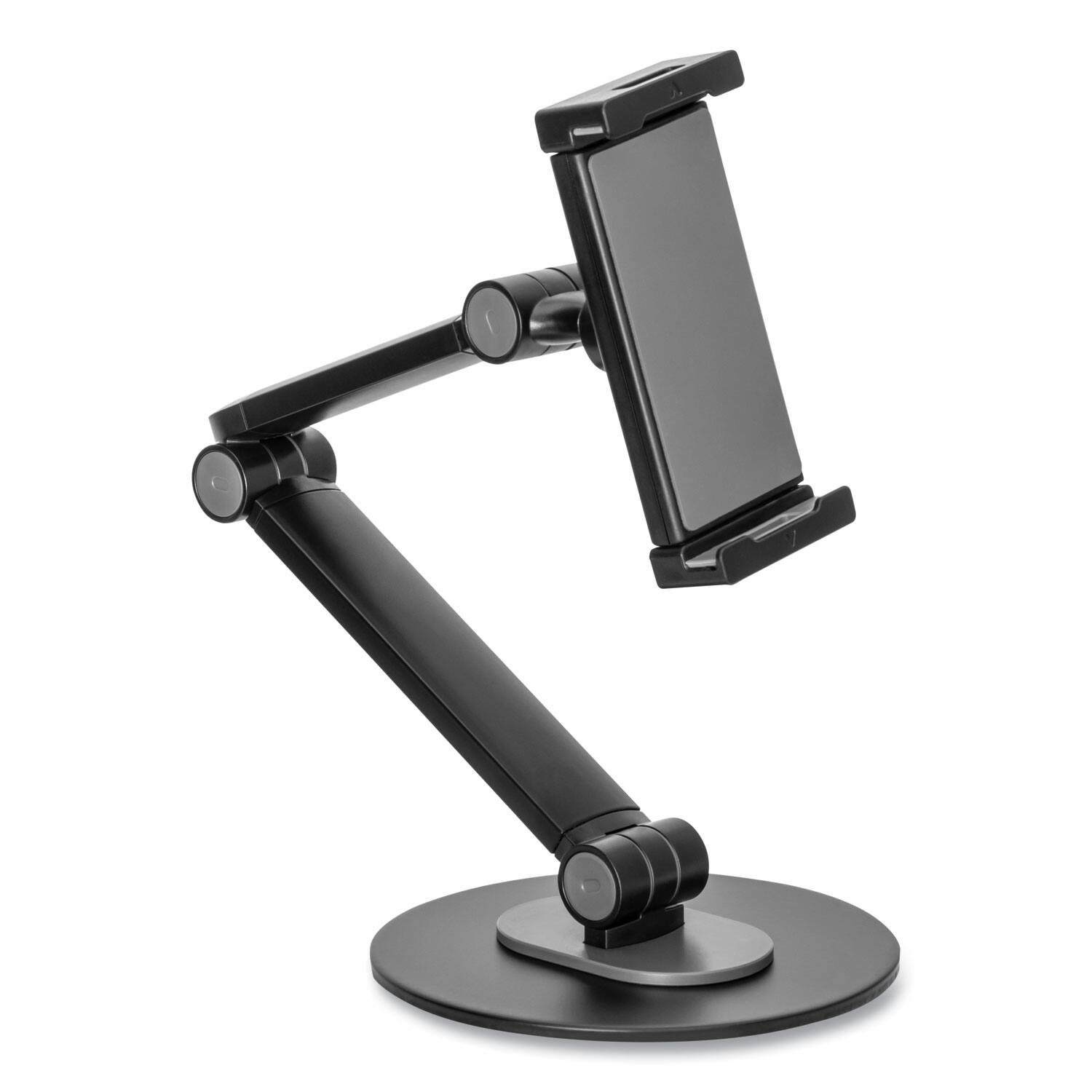 Alt View 1. KanTek - TS820 Desktop Stand Tablet and Phone Stand - Black - Black.