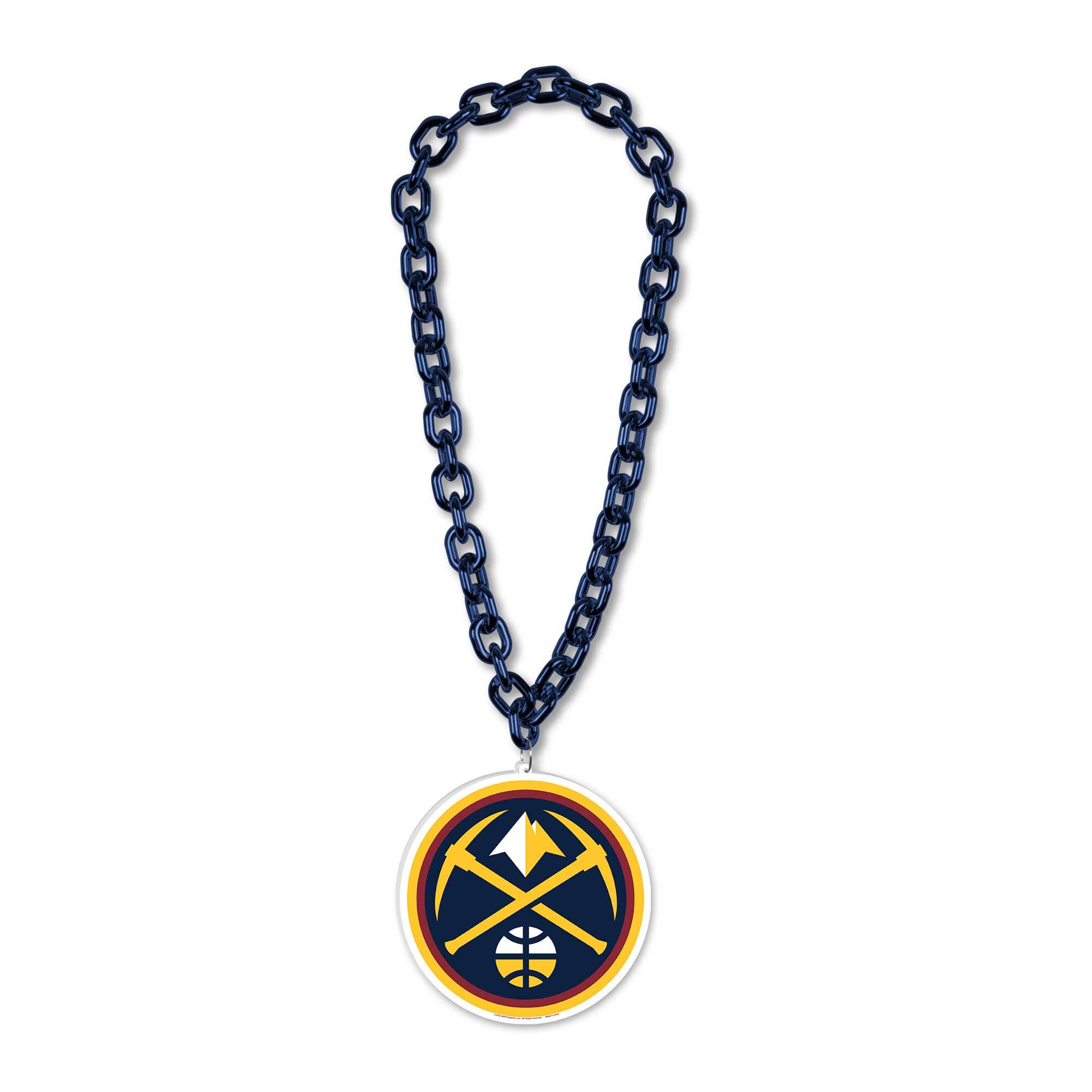WinCraft - Denver Nuggets Big Chain Logo Necklace - Multicolor price history on PriceWatchPro